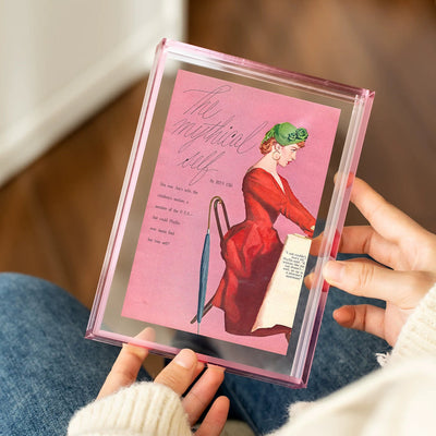 ColorPop Acrylic Frame — Sakura Pink